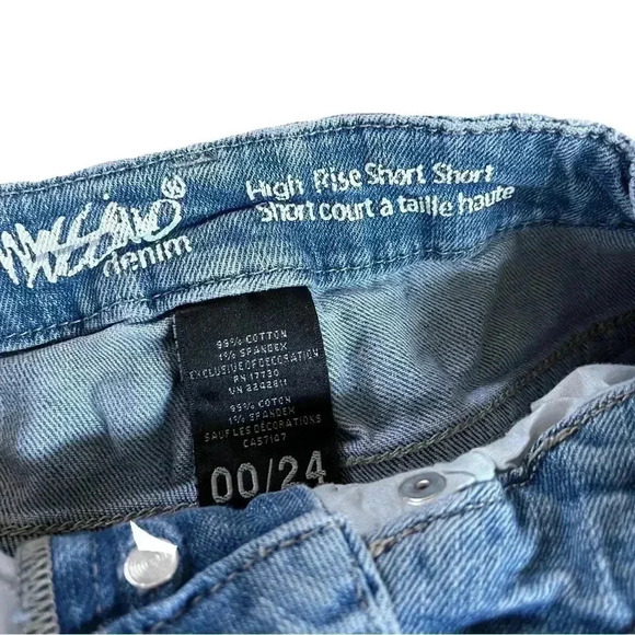 Mossimo high rise shorts sz 00 - Picture 6 of 6